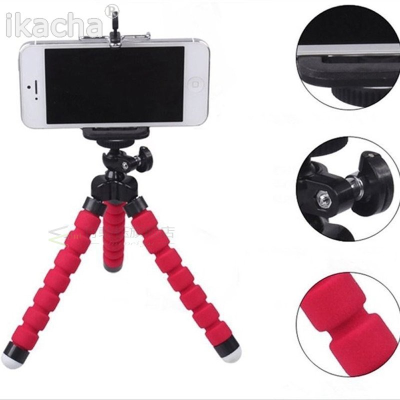 Mini Flexible Sponge Octopus Tripod for iPhone Samsung Xiaom