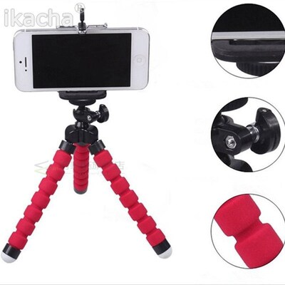 Mini Flexible Sponge Octopus Tripod for iPhone Samsung Xiaom