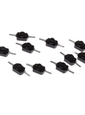 New 10Pcs/Set 1A 30V DC 250V Black Latching On Off Mini Torc