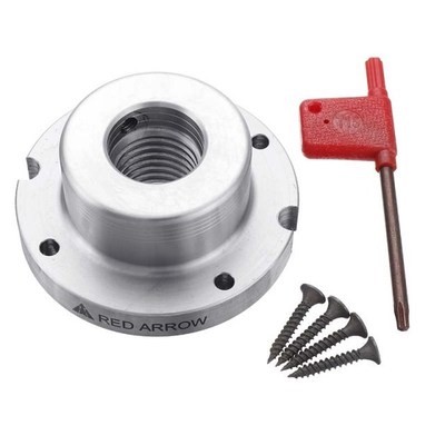 78/128mm Faceplate for Wood Lathe M33x3.5/1-Inchx8TPI Thread