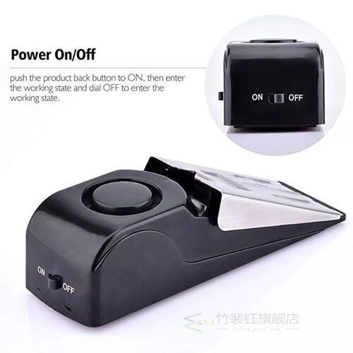 120 Db Stop System Security Home Wedge Shaped Door Stop Stop