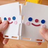 Smiley Desk Pen Cute Holder Desktop Organizer Multifunction