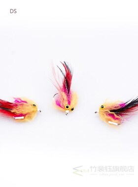 1pcs/bag New Trout Steelhead Salmon Pike Streamer Fly for Fl