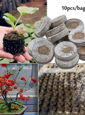 10Pcs/bag 30mm Peat Pellets  Starting Plugs Pallet l