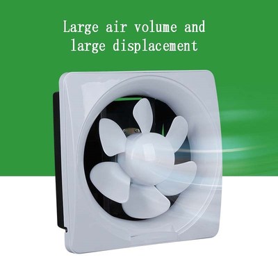 6/8/10/12inch Exhaust Fan Toilet Kitchen Bathroom Hanging Wa
