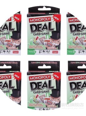 English VErsion MonoPoly DEal CarD  Play CarD Toy PuzzlE FaM
