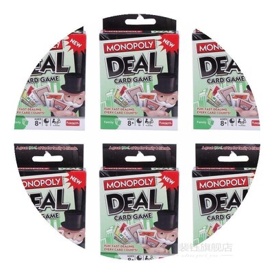 English VErsion MonoPoly DEal CarD  Play CarD Toy PuzzlE FaM