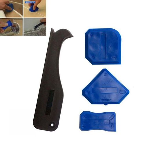 4pcs/set Door Silicone Sealant Spreader Spatula Scraper Ceme