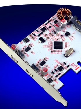 USB3.1 SuperSpeed 10Gbps Type-C Dual Port PCI Express Expans