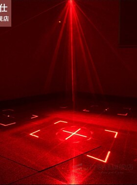 6-Hole Mini Stage Light LED Atmosphere Sky Projection Lamp D