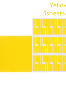 150/300Pcs seful Colorful Self-adhesive Cable Labels Waterpr