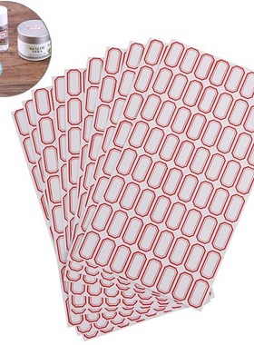 10sheets/pack White Labels Write Name Stickers Blank Sticker
