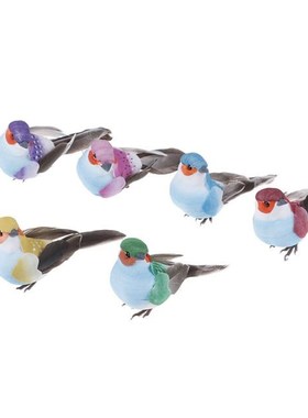 1PCS Simulation Bird Doves Artificial Foam Feather Artificia