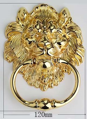 160mm bigger size vintage style lionhead wood door knocker s