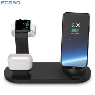 3 in 1 Charging Station Stand -C Charger Holder  iPhone 11 p