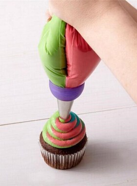 1pcs 3 Holes Cake Decoration Converter Mix 3 Colors Icing Pi