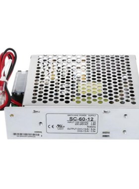 SC-60W-12V 5A Switching Power Supply With UPS Monitor AC Bat