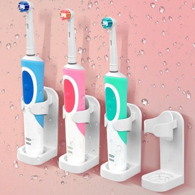 Punch-free Plastic Toothbrush Holder Toothpaste Storage Rack