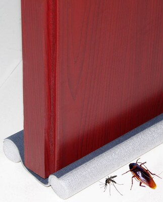 flexible door Bottom sealing strip Guard Wind Dust Threshold