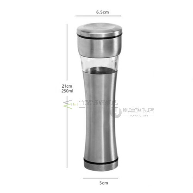 Manual Salt Pepper Grinder Mill Refillable Adjustable Grinde