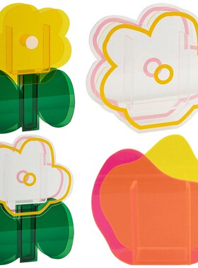 Acrylic Vase Make-Up Brush/Pen Holder Elegant Modern Contemp