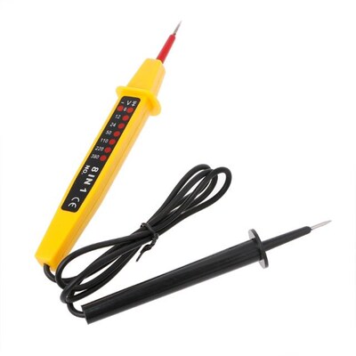 8 In 1 Voltage Tester AC DC 6-500V Auto Electrical Voltage T