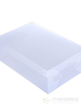 1pcs Transparent Shoes Storage Box Foldable Plastic Shoe Sto