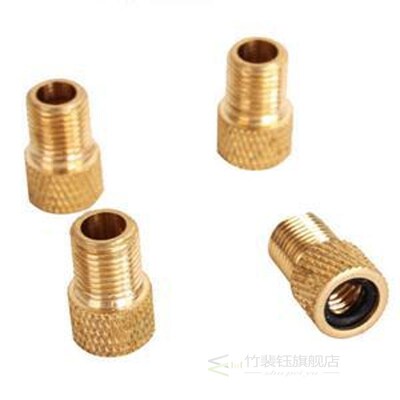 10 Pcs Bicycle Bike Tube Pump Tire Gas Valve Adapter Convert