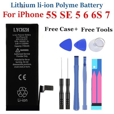 Orignial Mobile Phone Battery For iPhone 6S 6 5 SE 5S 7 Bat