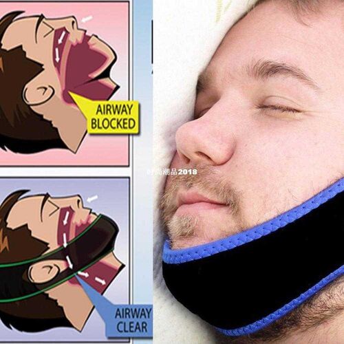 Stop Snoring Belt Anti Snore Chin Strap Care Sleep Stop Snor