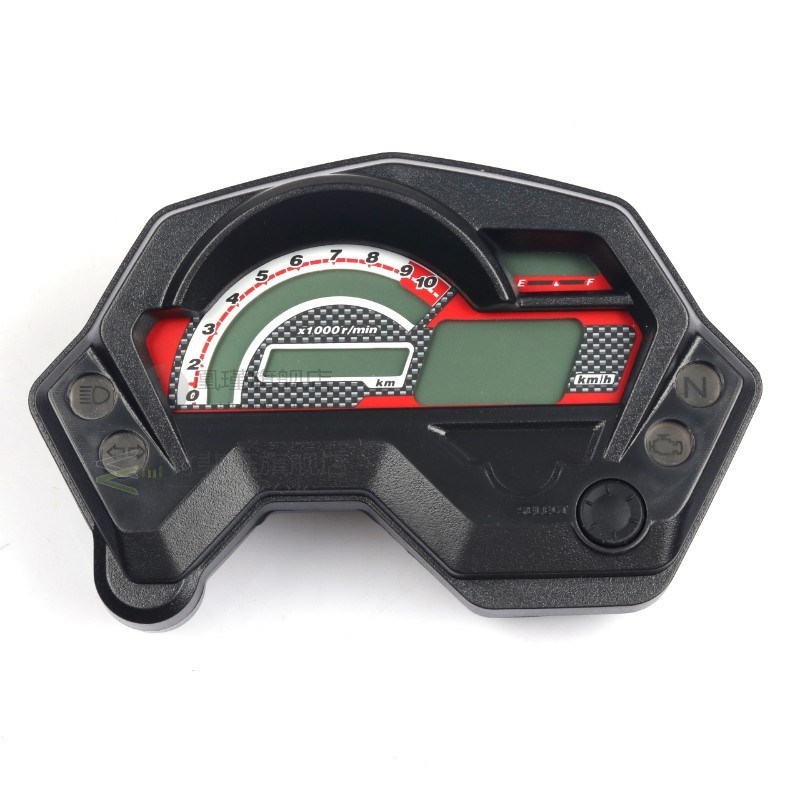 Yamaha FZ16 Cafe Racer Instrut Moto Speedometer Gauge Digita