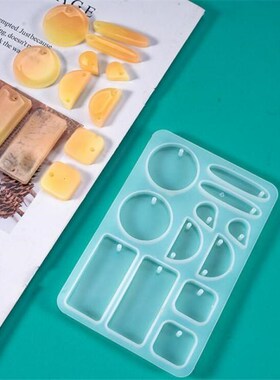 Earrings Dangler Casting Resin Silicone Mold DIY Crafts Jewe