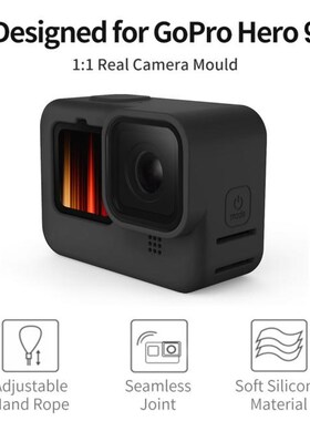 Silicone Body Case + Lens Cap Cover Outdoor Sightseeing Acce