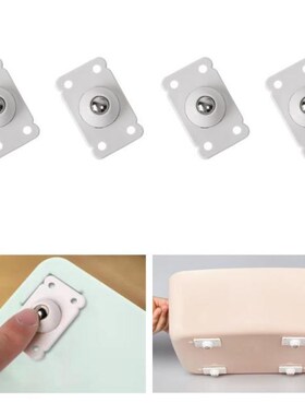 Paste Sheave Universal Wheel 4Pcs Mountable Box Bottom Sheav