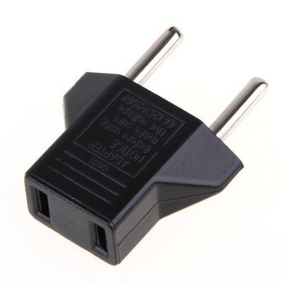 5X USA US to EU Euro Plug Converter Travel Charger Adapter A