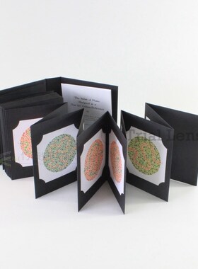 New 2020 Ishihara Book 38 Plates  Optometry Color Blindness