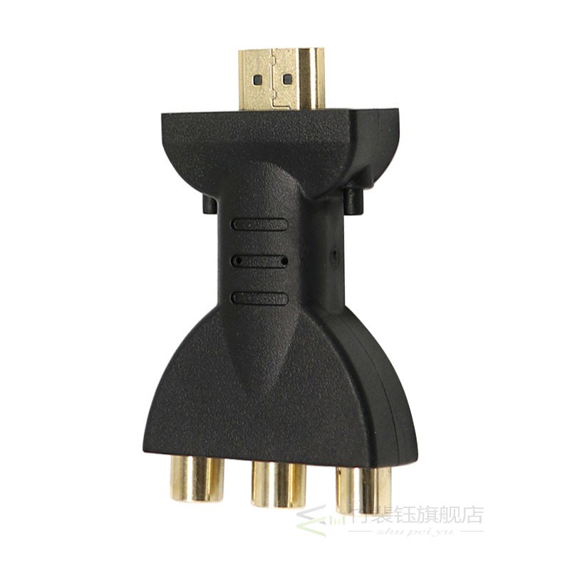 Gold plated HDMI to 3 RGB RCA Video Audio Adapter AV Compon