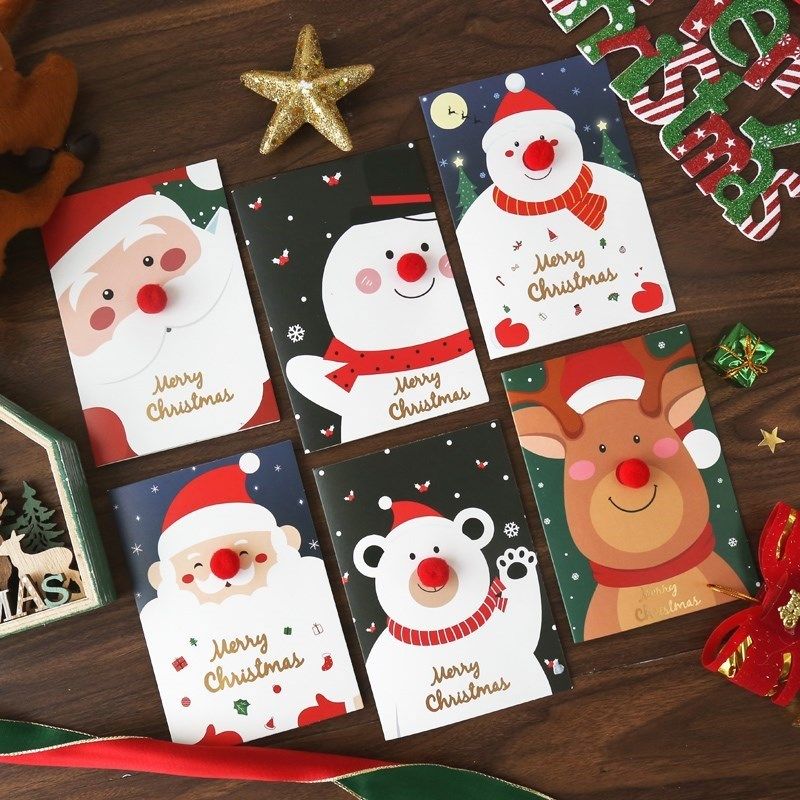 christmas card lovely 3d christmas card with envelope 贺卡