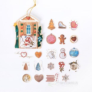 Mo Card Christmas Island diary paper diary sticker Scrapboo