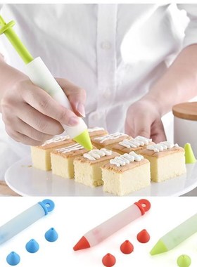 Silicone Food Writing Pen Chocolate Decorating tools Cake Mo