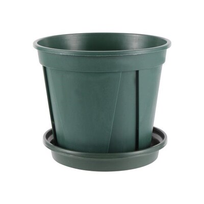 15 Pcs Rooting Growing Control Pot with Tray Garden Greenhou