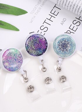 1 PC New Creative 360 Degree Rotation Retractable Nurse Badg