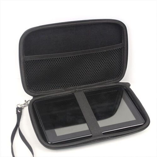 7 Inch Black Hard Shell Carry Bag Zipper Pouch Case For Garm