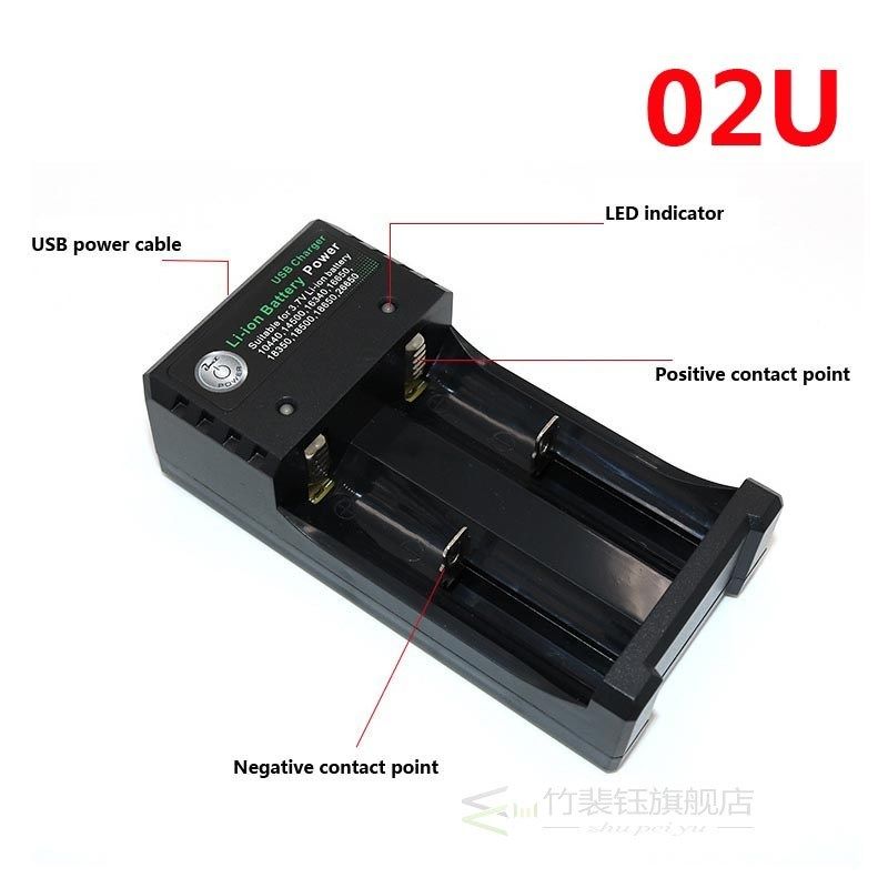 4 Slot Smart 18650 Battery Charger For 18650 21700 26650 li-