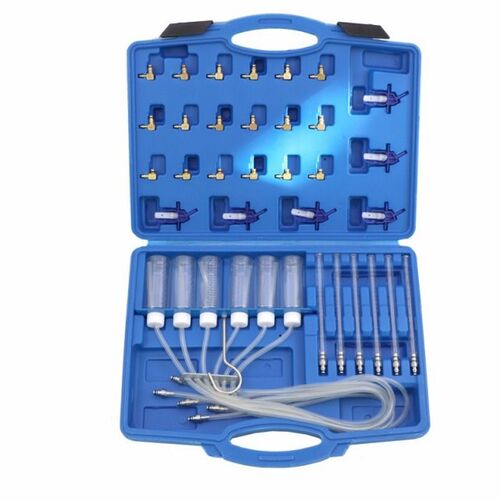 6 Cylinder crude oil Injector Flow Test Meter Adaptor Set Co