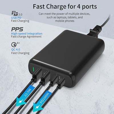 Multi-port 150W GaN USB C Fast Charger QC 4.0 3.0 Type C PD