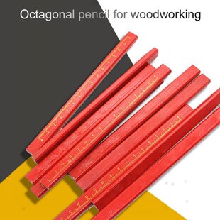 Carpenter Pencils Octagonal Hard Carpenter Marking Lead Mark