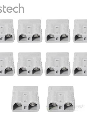 Justech 10Pcs For Anderson Style Plug Connectors 50A 600V 6A