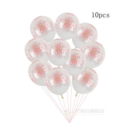 1set large hot air baby shower f oons welcome baby girl boy