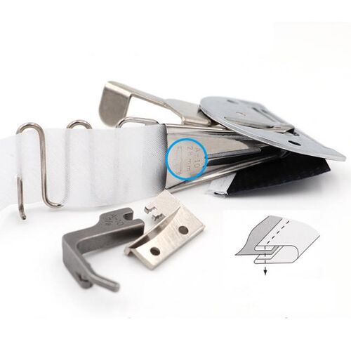 1pc Overlock Folder A10 Hemmer Right Angle Bias Binder 适用